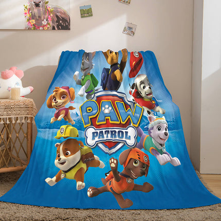 PAW Patrol Flannel Fleece Throw Cosplay Blanket