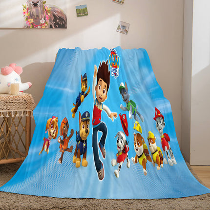 PAW Patrol Flannel Fleece Throw Cosplay Blanket