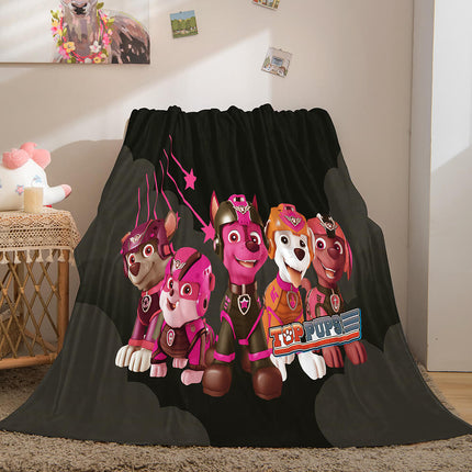 PAW Patrol Flannel Fleece Throw Cosplay Blanket