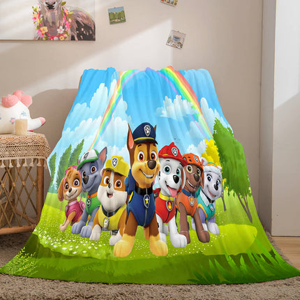 PAW Patrol Flannel Fleece Throw Cosplay Blanket