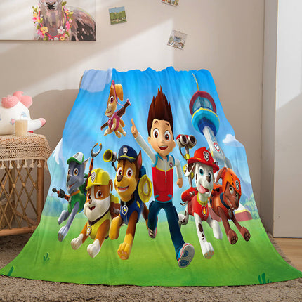 PAW Patrol Flannel Fleece Throw Cosplay Blanket