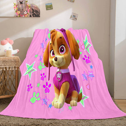 PAW Patrol Flannel Fleece Throw Cosplay Blanket