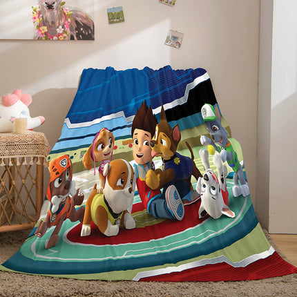 PAW Patrol Flannel Fleece Throw Cosplay Blanket