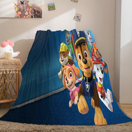 PAW Patrol Flannel Fleece Throw Cosplay Blanket