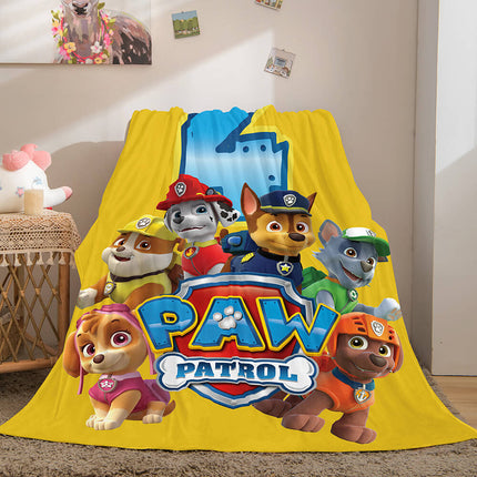 PAW Patrol Flannel Fleece Throw Cosplay Blanket