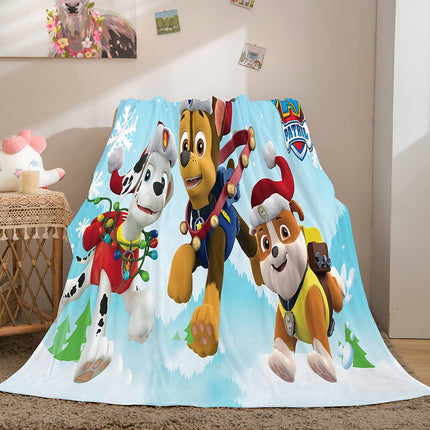 PAW Patrol Flannel Fleece Throw Cosplay Blanket