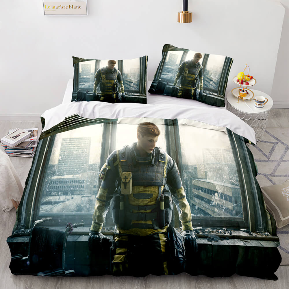Rainbow Six Siege Bedding Set Quilt Covers Room Decoration