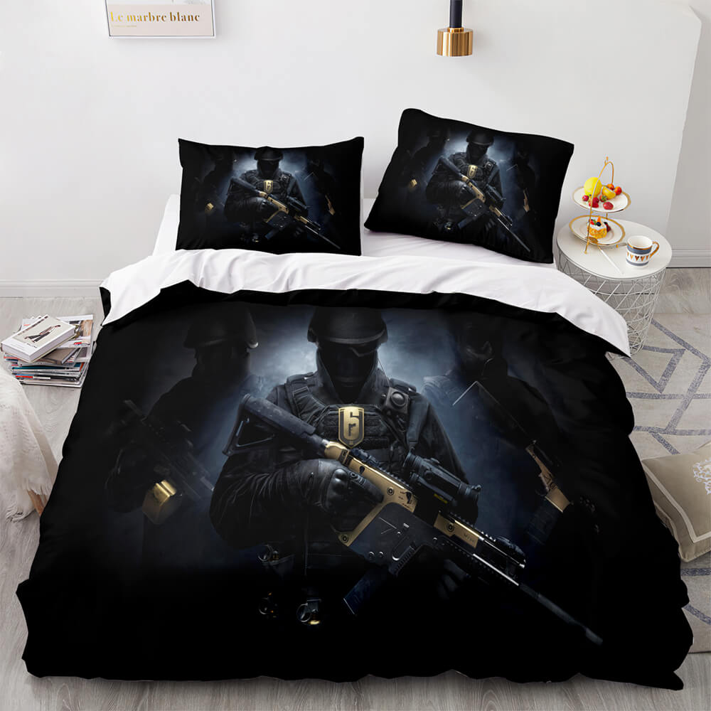Rainbow Six Siege Bedding Set Quilt Covers Room Decoration
