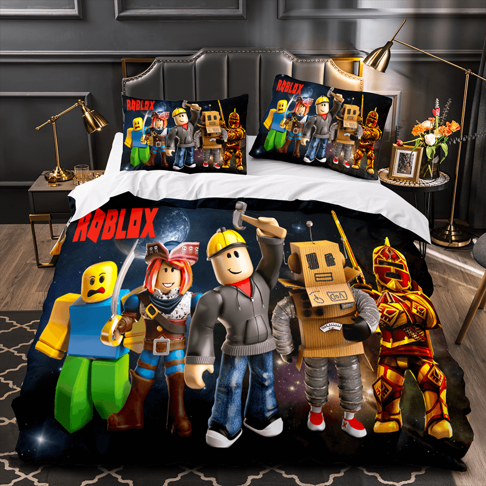 Roblox Bedding Set Quilt Cover Bed Without Filler
