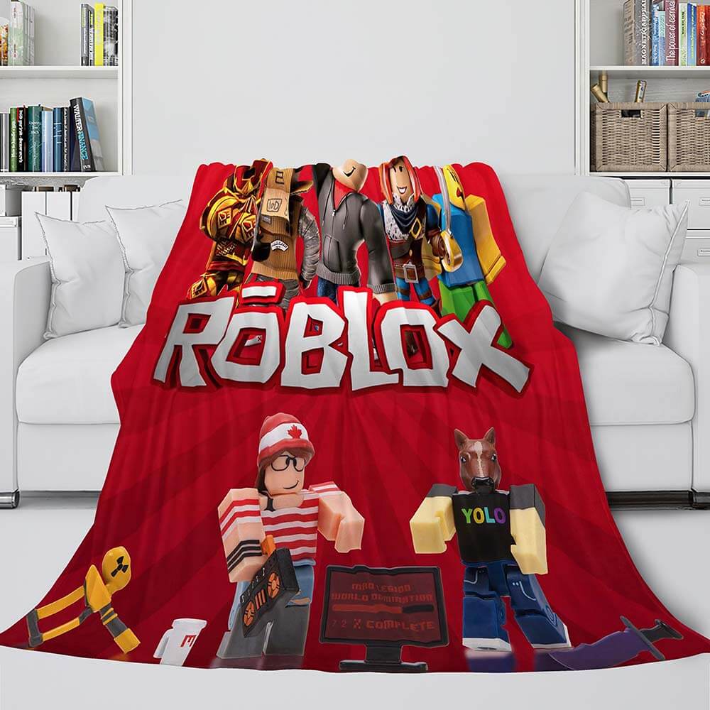 Roblox online Fleece Blanket