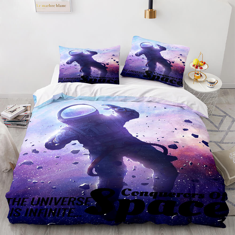 Space Astronaut Bedding Sets Quilt Covers Without Filler