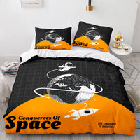 Space Astronaut Bedding Sets Quilt Covers Without Filler
