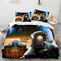 Space Astronaut Bedding Sets Quilt Covers Without Filler