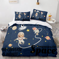 Space Astronaut Bedding Sets Quilt Covers Without Filler