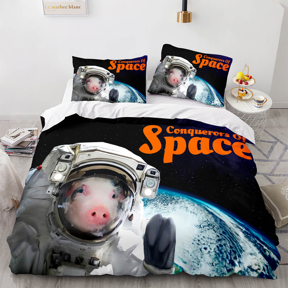 Space Astronaut Bedding Sets Quilt Covers Without Filler
