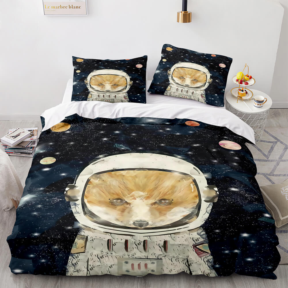 Space Astronaut Bedding Sets Quilt Covers Without Filler