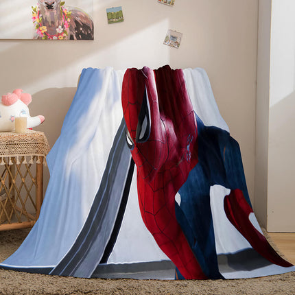 Spiderman Flannel Fleece Throw Blanket