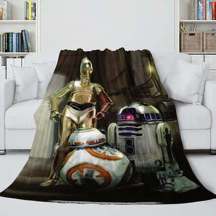 Star Wars Series Flannel Fleece Throw Cosplay Blanket