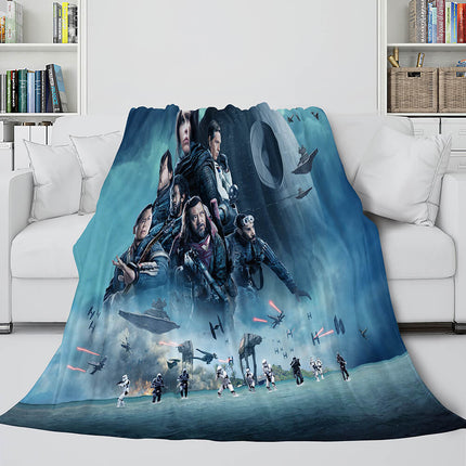 Star Wars Series Flannel Fleece Throw Cosplay Blanket