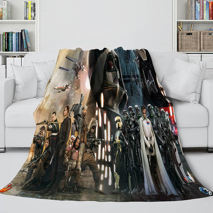 Star Wars Series Flannel Fleece Throw Cosplay Blanket