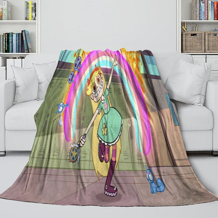 Star vs the Forces of Evil Blanket Flannel Fleece Throw