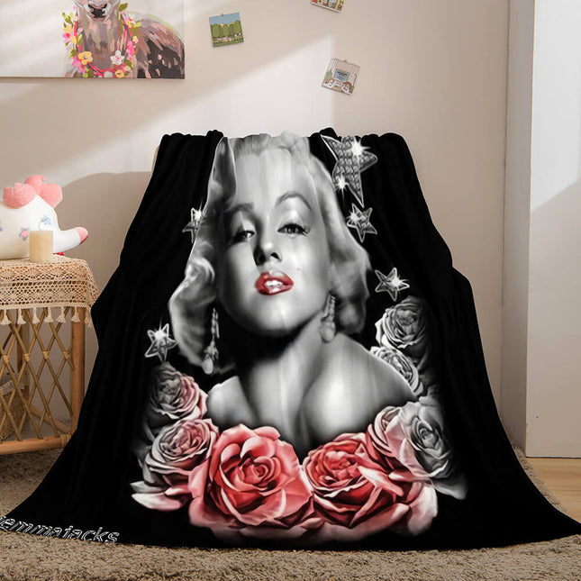 Super Star Flannel Fleece Throw Cosplay Blanket