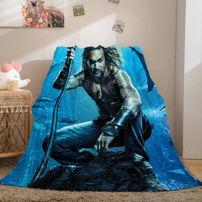 Super Star Flannel Fleece Throw Cosplay Blanket