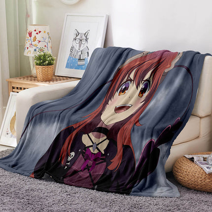 The Demon Girl Next Door Blanket Flannel Fleece Blanket Throw Blanket