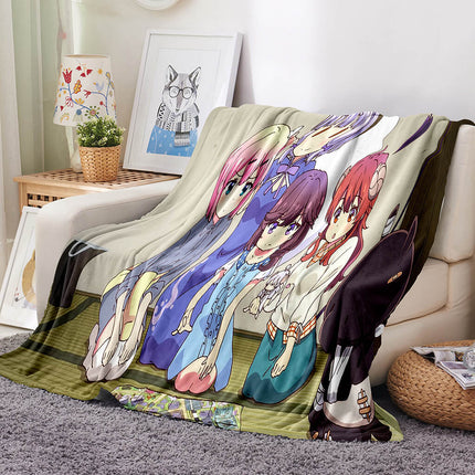 The Demon Girl Next Door Blanket Flannel Fleece Blanket Throw Blanket