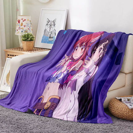 The Demon Girl Next Door Blanket Flannel Fleece Blanket Throw Blanket