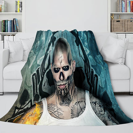 The Suicide Squad Flannel Fleece Throw Cosplay Blanket