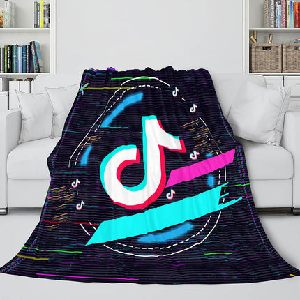 TikTok Blanket Tik Tok Flannel Fleece Throw Cosplay Blanket