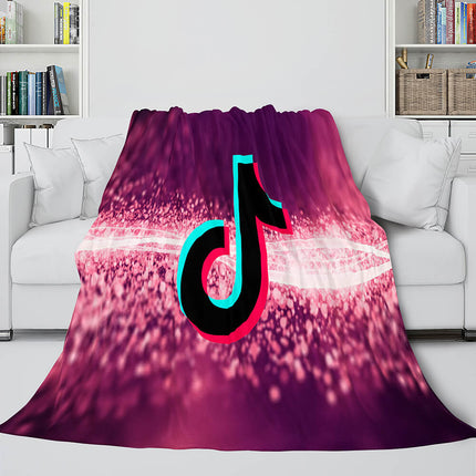 TikTok Blanket Tik Tok Flannel Fleece Throw Cosplay Blanket