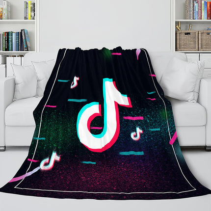 TikTok Blanket Tik Tok Flannel Fleece Throw Cosplay Blanket