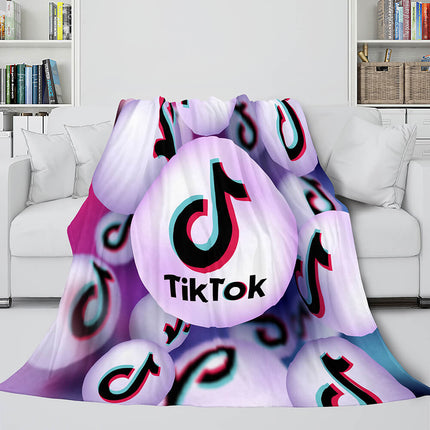 TikTok Blanket Tik Tok Flannel Fleece Throw Cosplay Blanket