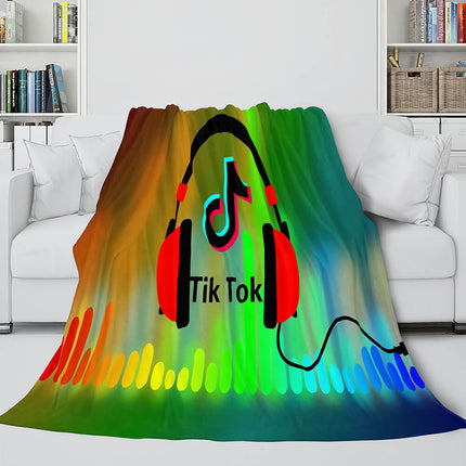 TikTok Blanket Tik Tok Flannel Fleece Throw Cosplay Blanket