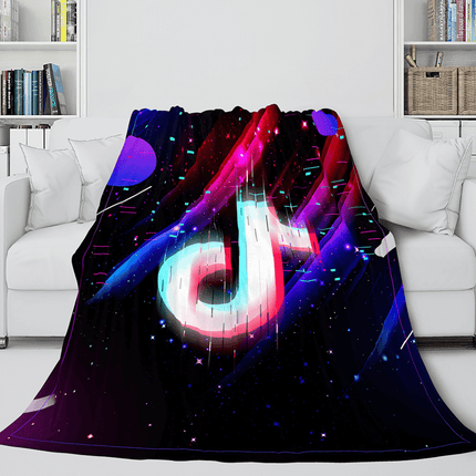 TikTok Soft Flannel Fleece Throw Blanket