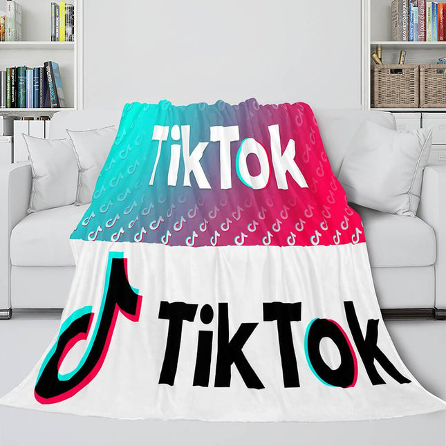 TikTok Soft Flannel Fleece Throw Blanket