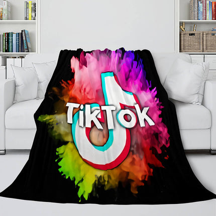 TikTok Soft Flannel Fleece Throw Blanket