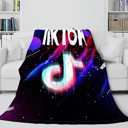 TikTok Soft Flannel Fleece Throw Blanket