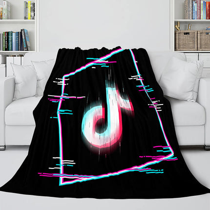 TikTok Soft Flannel Fleece Throw Blanket