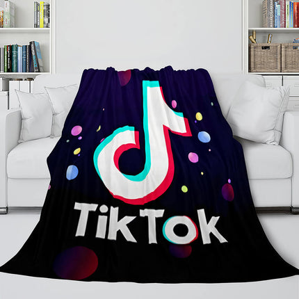 TikTok Soft Flannel Fleece Throw Blanket