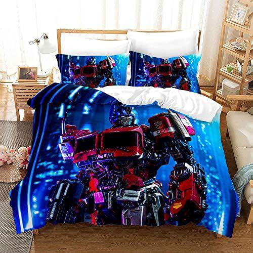 Transformers Bedding Set Pattern Quilt Cover Without Filler EBuycos 