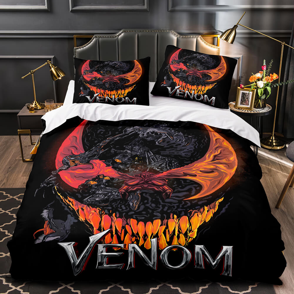 Venom Let There Be Carnage Bedding Set Quilt Duvet Covers Bed Sets