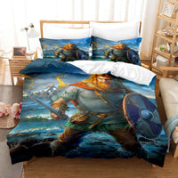 Viking Cosplay Bedding Set Quilt Cover Without Filler