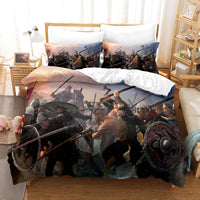 Viking Cosplay Bedding Set Quilt Cover Without Filler