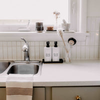 Thumbnail for 15oz White Stoneware Dish Soap Dispenser