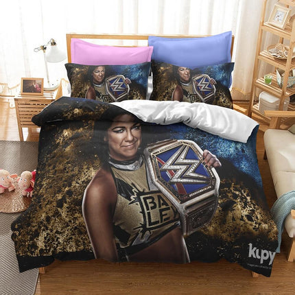 WWE RAW Cosplay Bedding Set Quilt Cover Without Filler