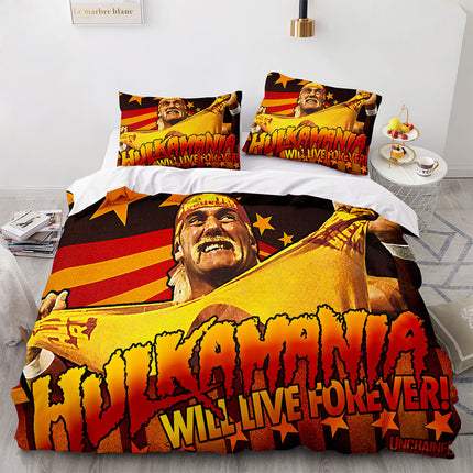 WWE RAW Cosplay Bedding Sets Soft Quilt Cover Without Filler