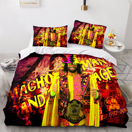 WWE RAW Pattern Bedding Sets Quilt Cover Without Filler